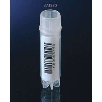 Cryo Tubes 內(nèi)旋蓋，條形碼標記